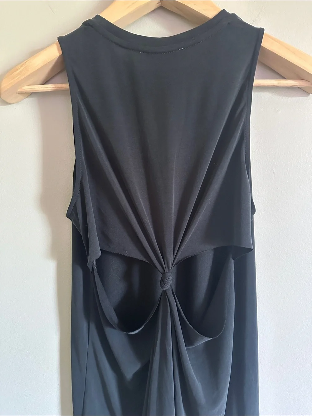 Double Zero Black Sleeveless Mini Dress
